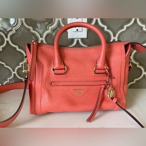 Coral Michael Kors Handbag with strap